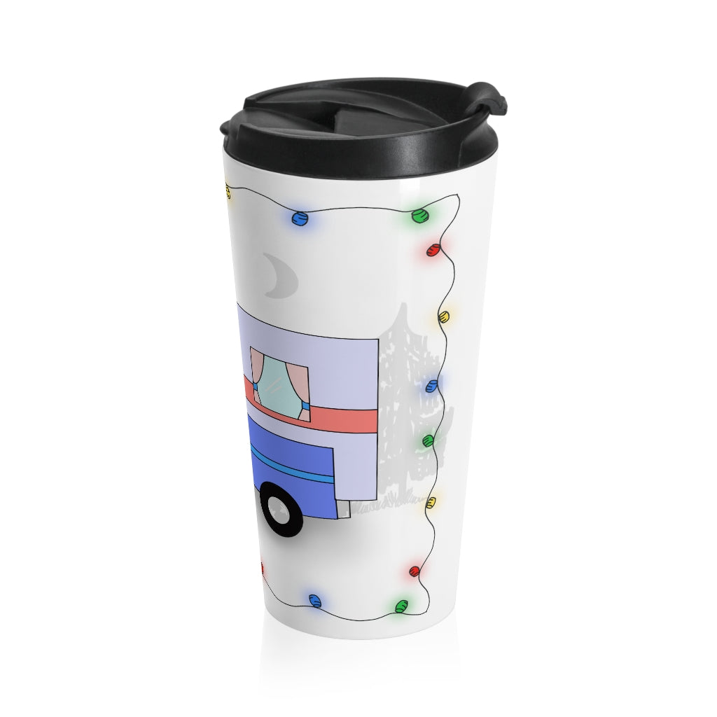 The Camper Collection - Camper Truck - Stainless Steel Travel Mug